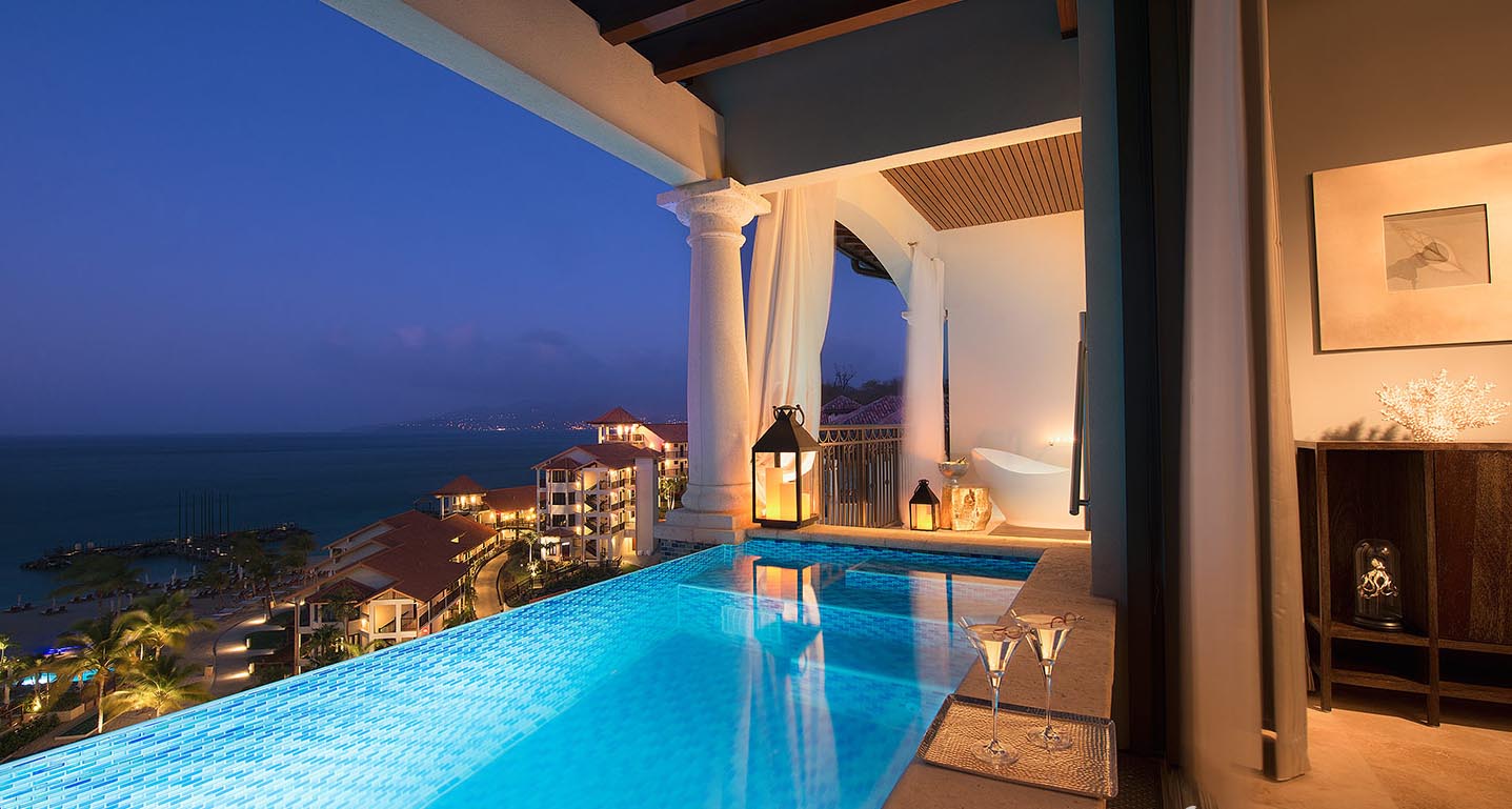 Sandals LaSource Grenada Sky Pool