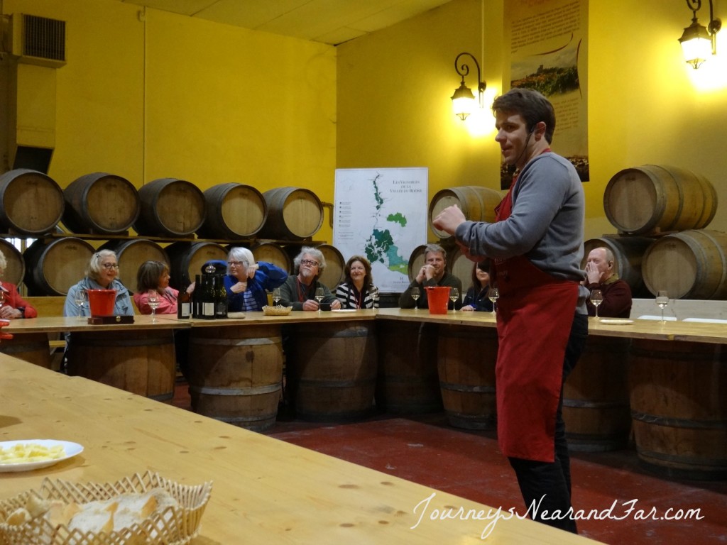 Wine class in Chateauneuf-du-Pape, France / Melody Moser