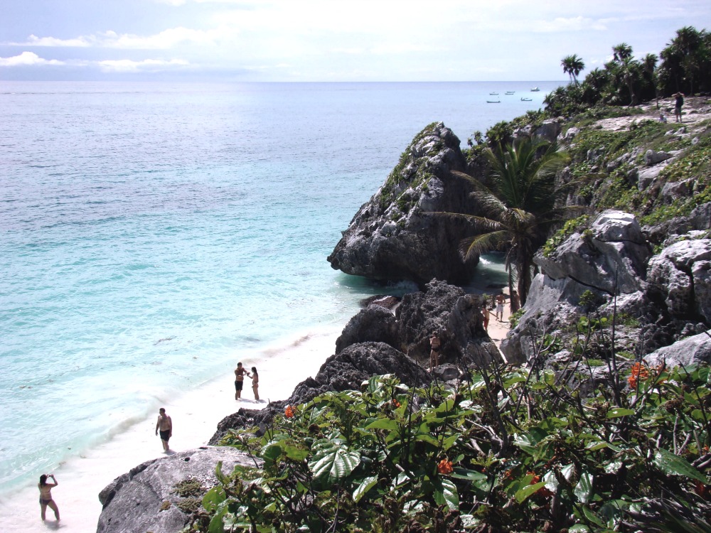 Tulum beach by Melody Moser