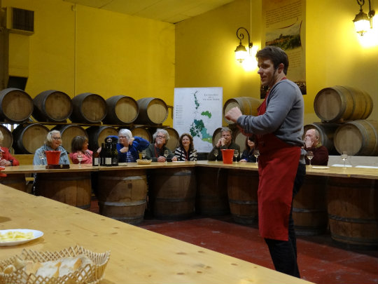 Wine tasting in Châteauneuf-du-Pape