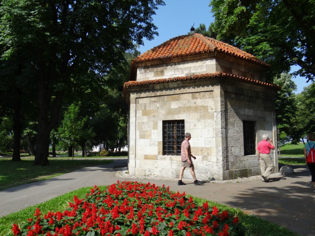 A park in Belgrade, Serbia