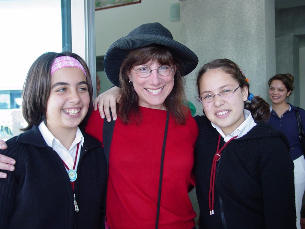 Melody with students at a school in Fethiye, Turkey/ Melody Moser