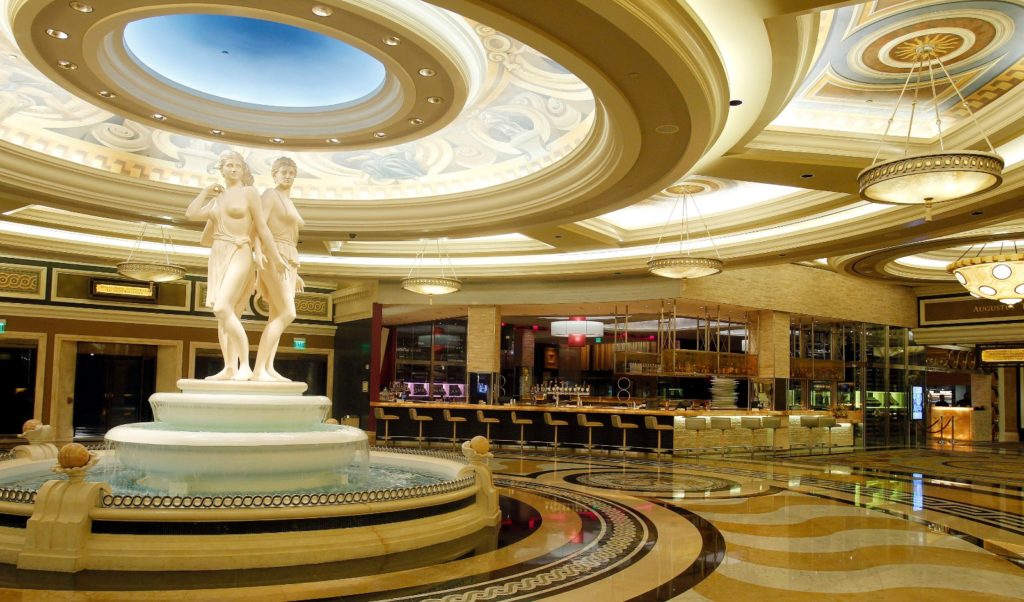 Front Lobby of Caesars Palace, Las Vegas