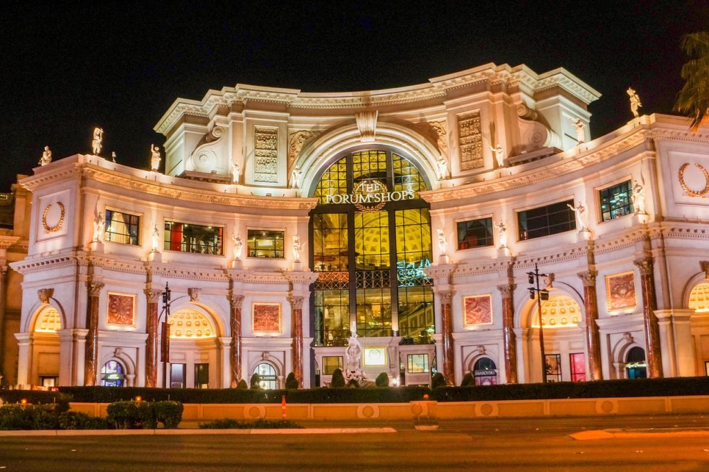 The Forum shops at Caesars Palace, Las Vegas / Image courtesy of Caesars Palace