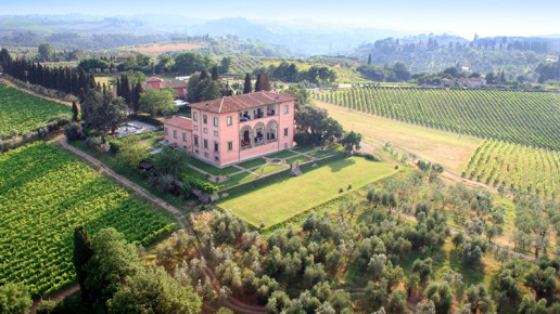 Hotel Villa Mangiacane in romantic Tuscany