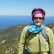Kathy at Lake Tahoe