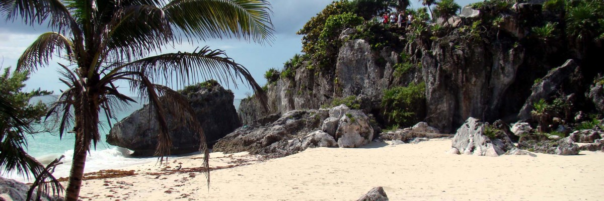 The Tulum ruins by Melody Moser