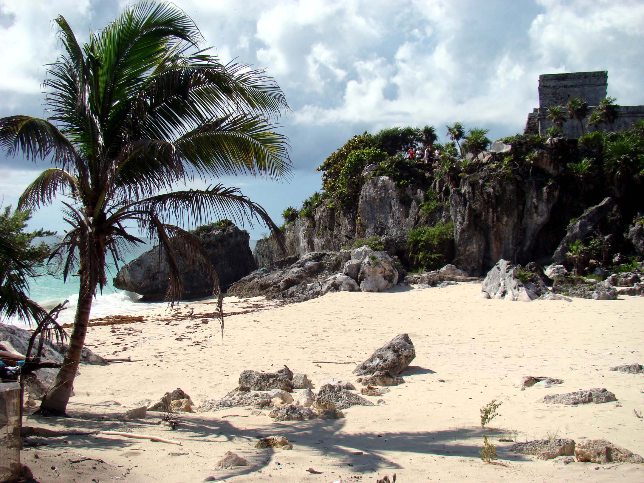 The Tulum ruins by Melody Moser