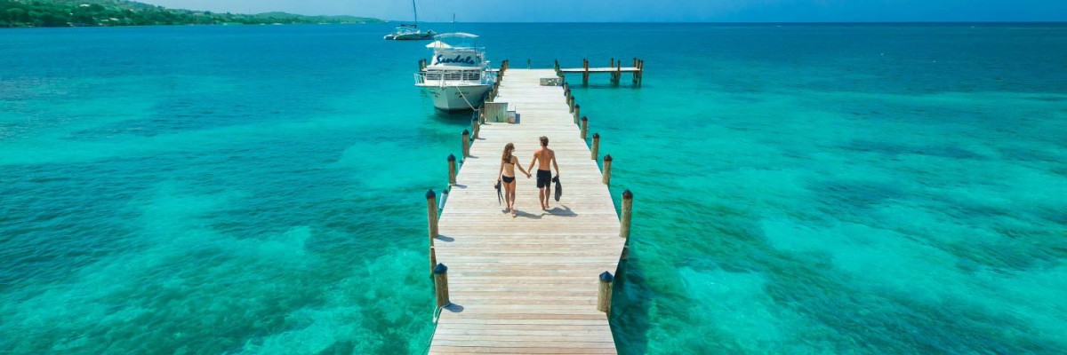 Image: Sandals Whitehouse pier, Jamaica/Sandals