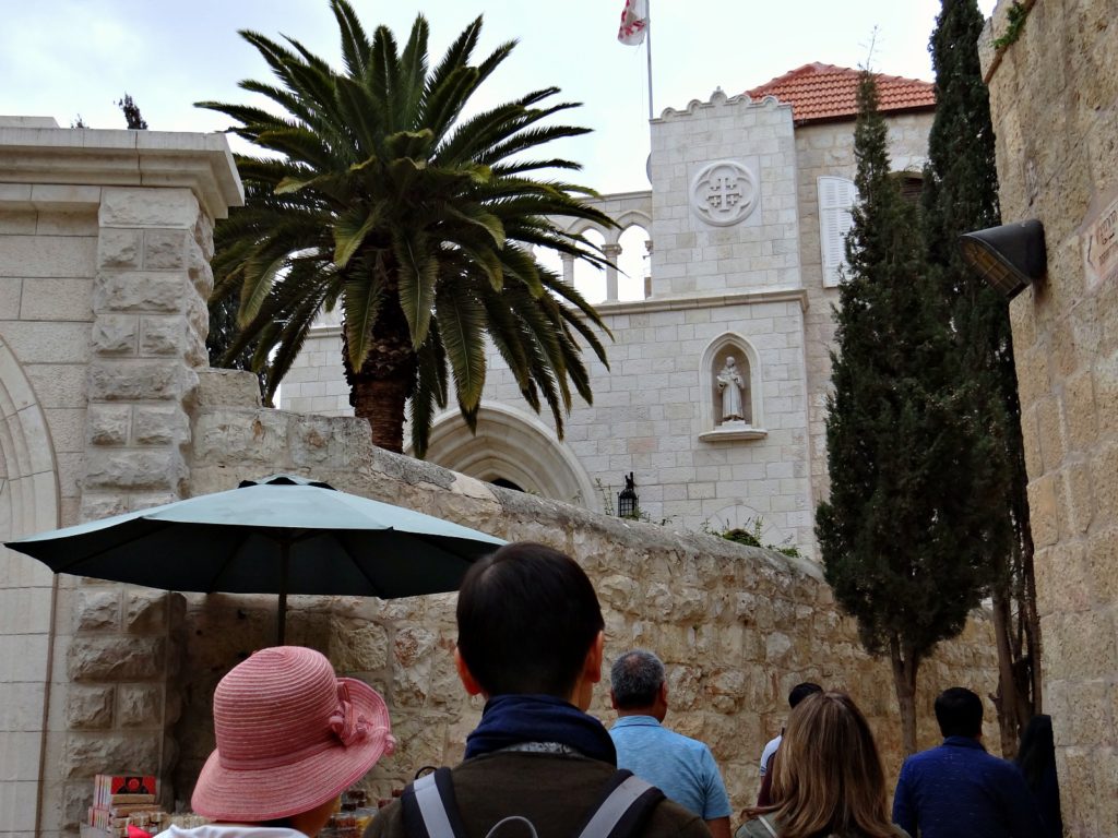 Walking toward King David's Tomb /Melody Moser