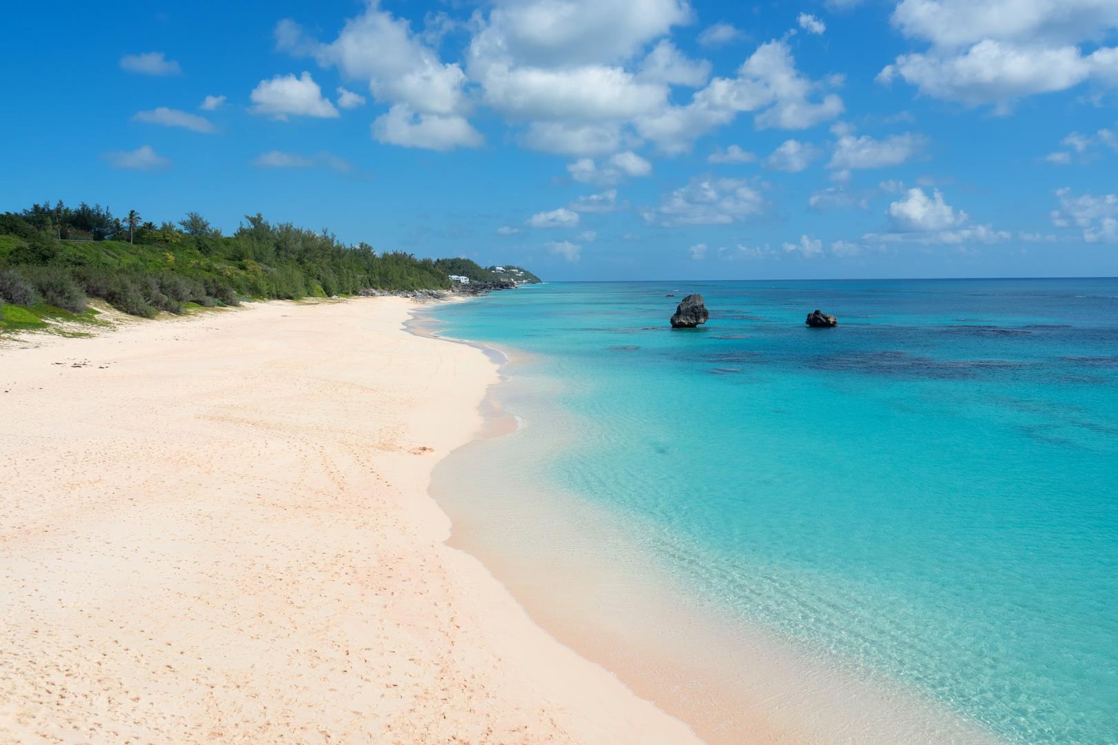 Pink Sand beach in Bermuda by Larry White / Pixabay